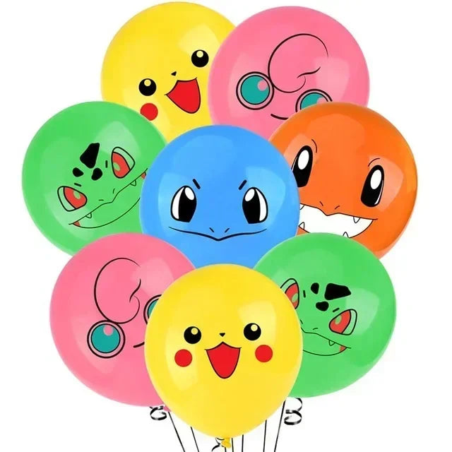 Pokémon Kit Ballons de Baudruche - 3 styles au choix