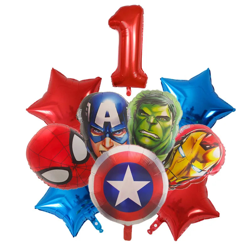 Marvel Avengers Kit de Ballons + Choix de l'Âge