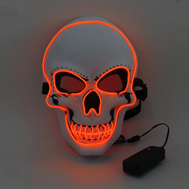 Masque Crâne Lumineux LED