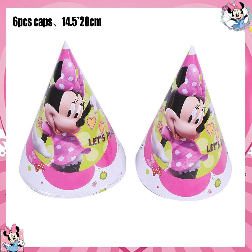 Disney Minnie Kit Vaisselle + décorations