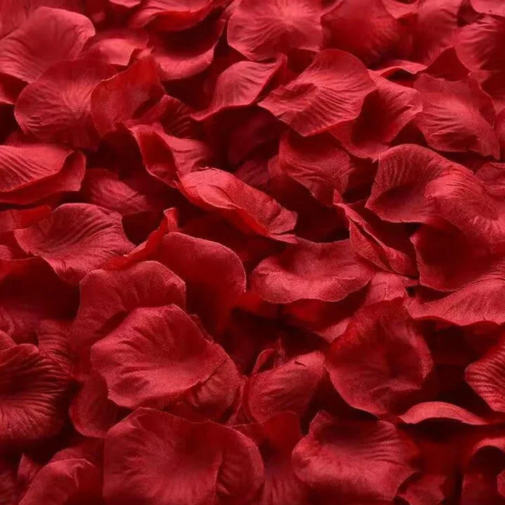 Pétales de Roses Artificiels – Décoration Romantique (100 à 10 000 pièces)