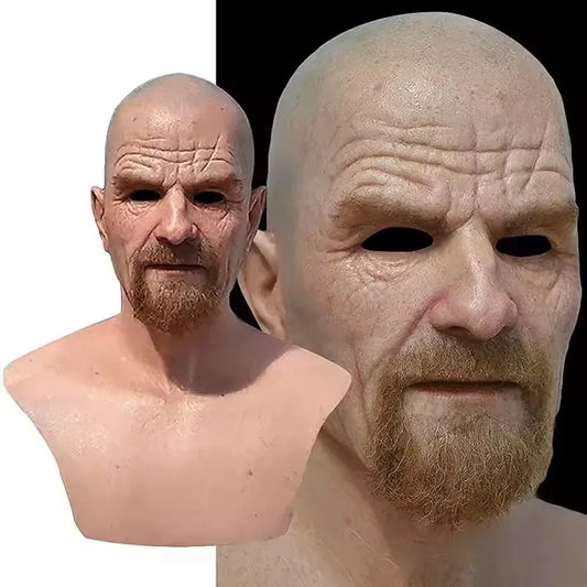 Masque Vieil Homme Réaliste