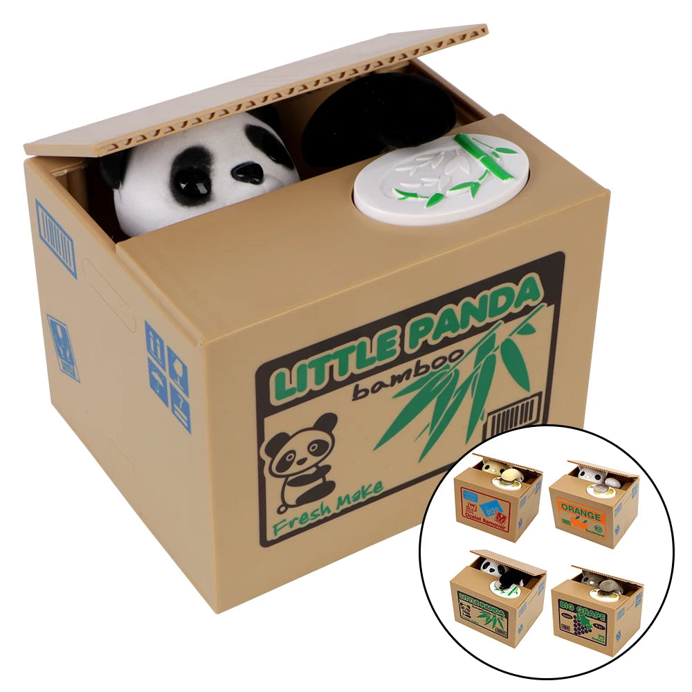 Tirelire Électronique – Panda & Chat