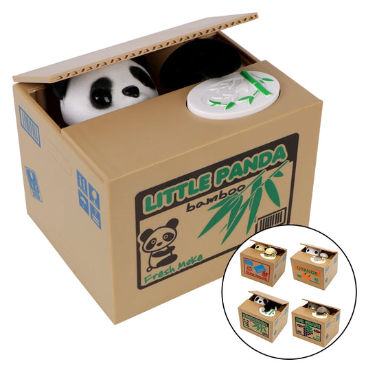 Tirelire Électronique – Panda & Chat