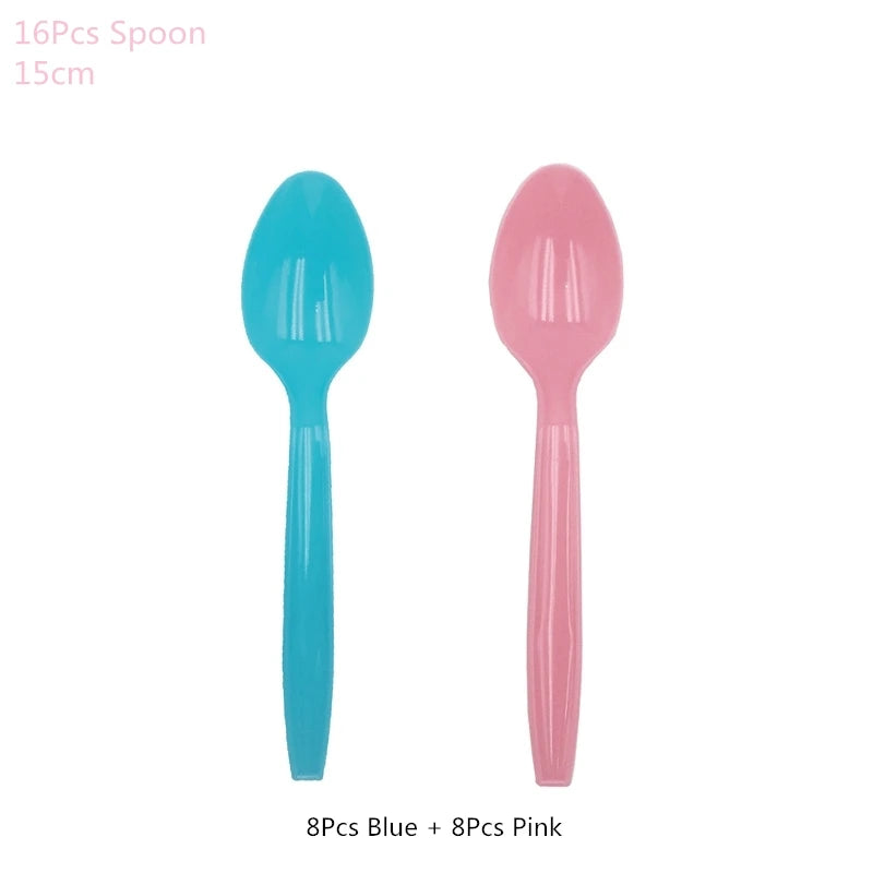 Kit vaisselle jetable – Baby Shower fille ou garçon