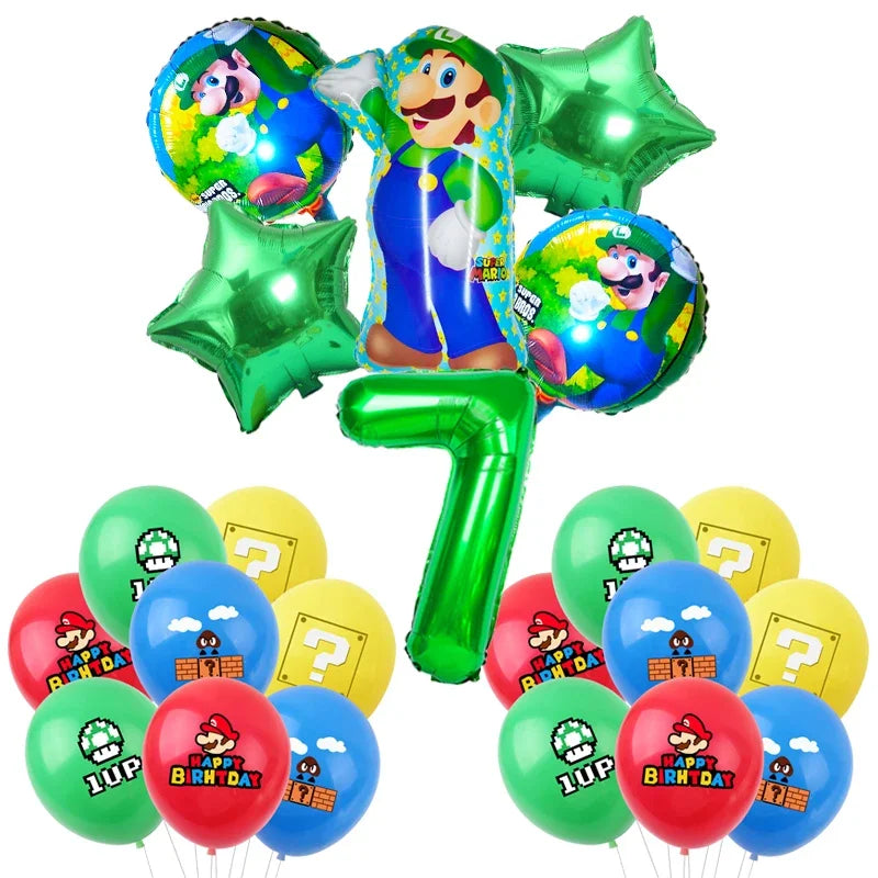 Super Mario Kit de Ballons + Choix de l'Âge