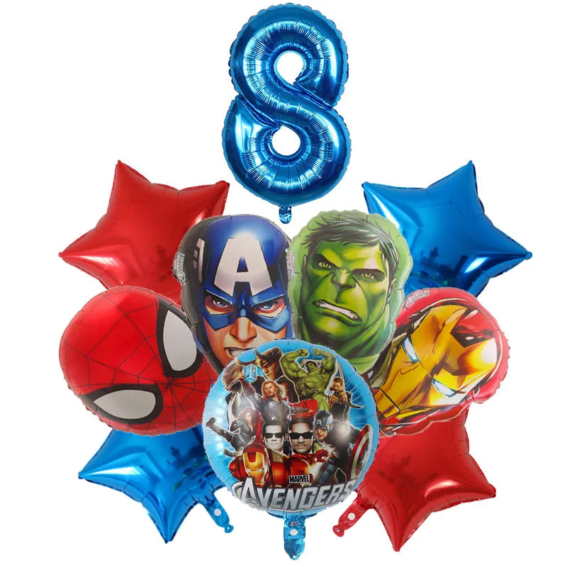 Marvel Avengers Kit de Ballons + Choix de l'Âge