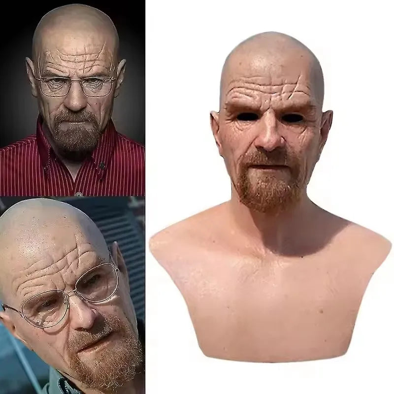 Masque Vieil Homme Réaliste