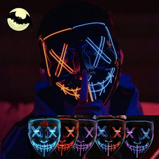 Masque LED Halloween