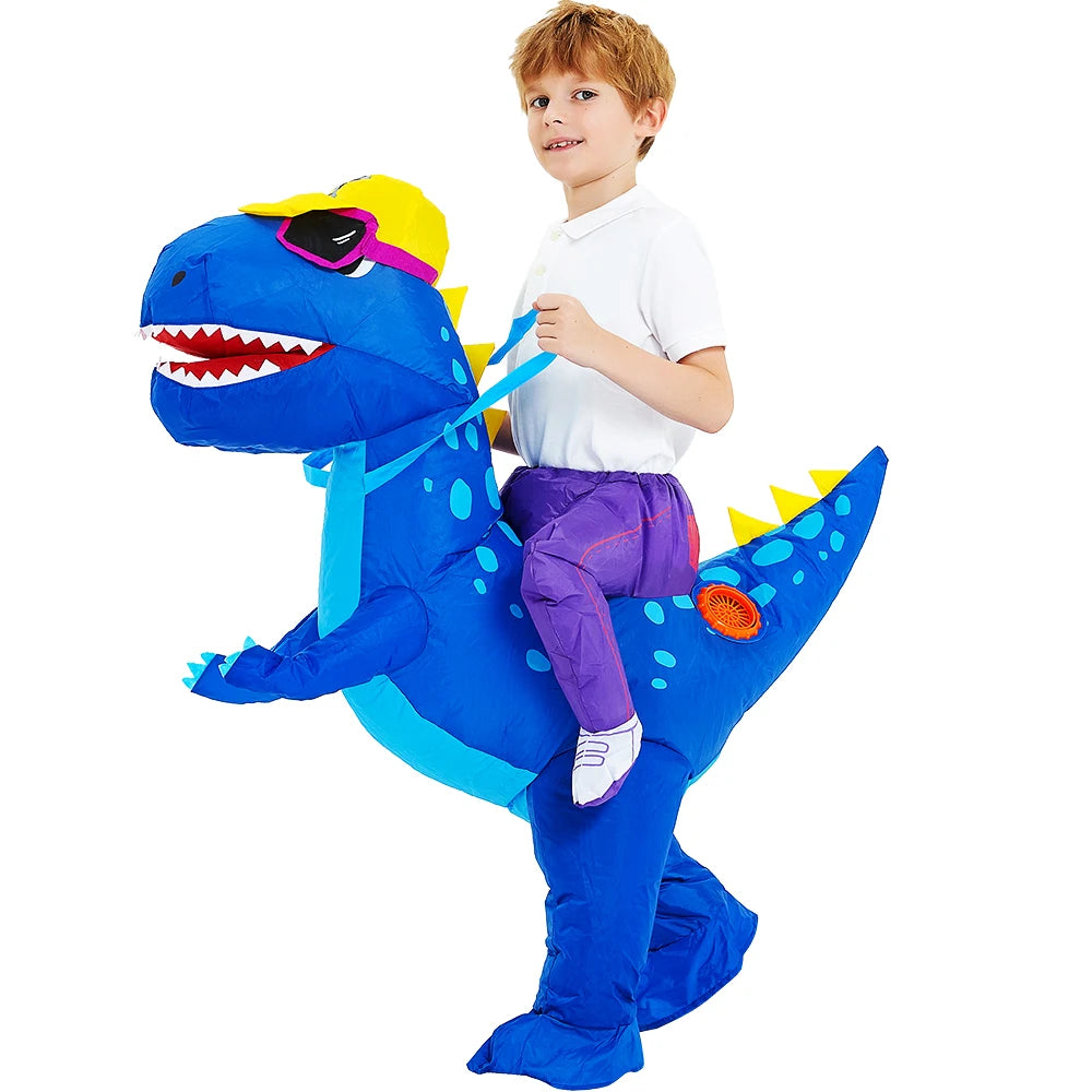 Déguisement Gonflable Dinosaure ou Licorne Enfant