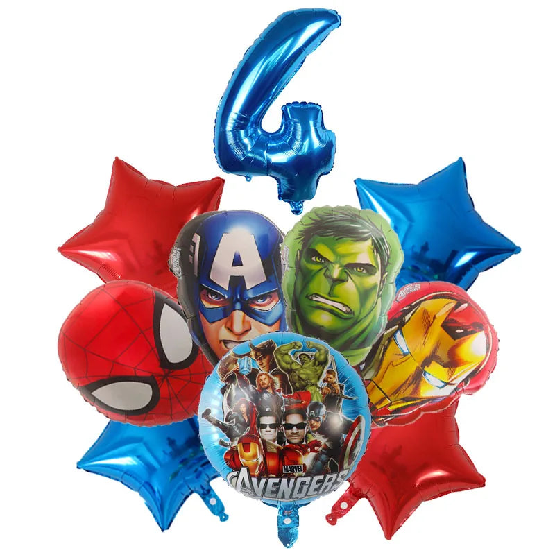 Marvel Avengers Kit de Ballons + Choix de l'Âge