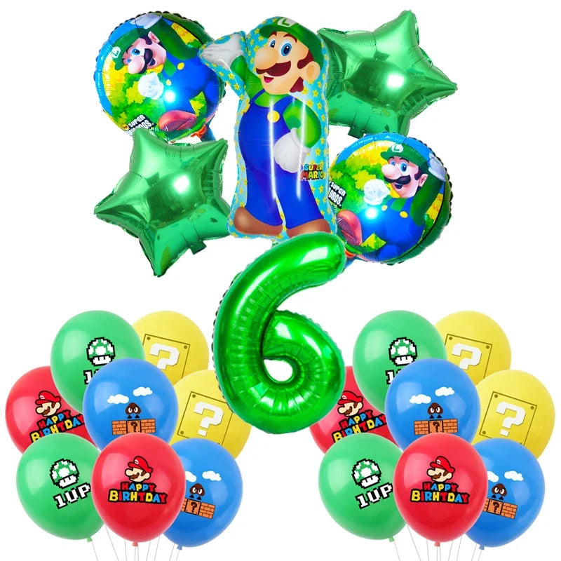 Super Mario Kit de Ballons + Choix de l'Âge