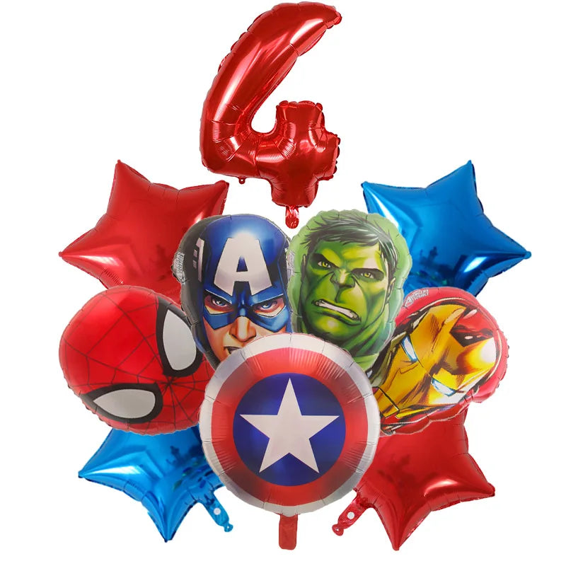 Marvel Avengers Kit de Ballons + Choix de l'Âge