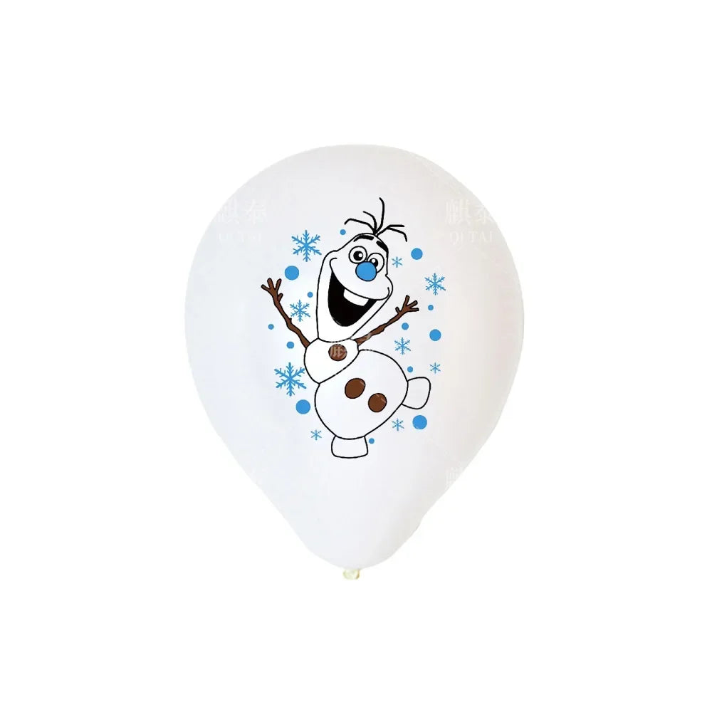Ballons Reine des Neiges – Kit Anniversaire Elsa & Anna (9 ou 10 pcs)