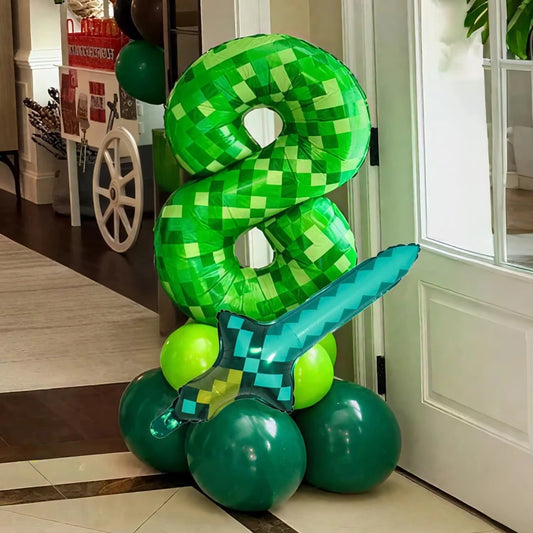Kit Ballons Minecraft avec Âge