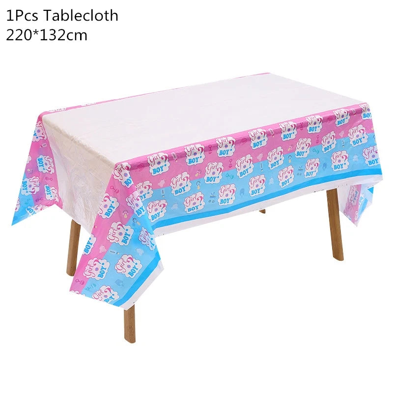 Kit vaisselle jetable – Baby Shower fille ou garçon
