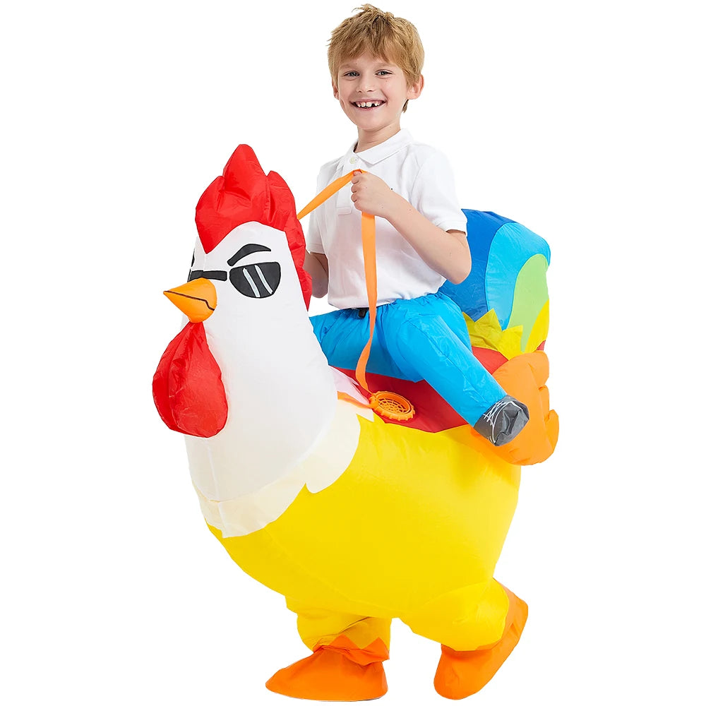 Déguisement Gonflable Dinosaure ou Licorne Enfant