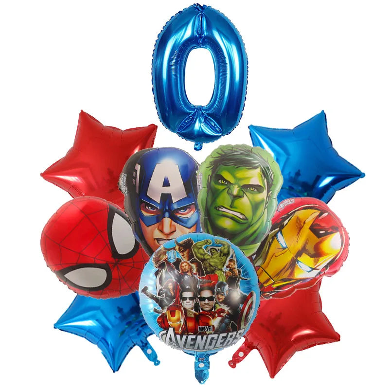 Marvel Avengers Kit de Ballons + Choix de l'Âge