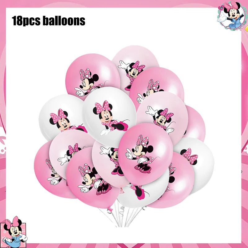 Disney Minnie Kit Vaisselle + décorations