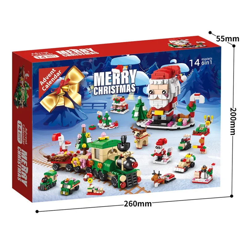 Calendrier de l’Avent Noël Blocs