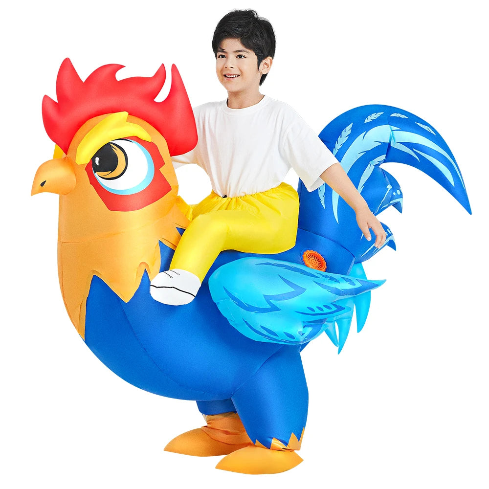 Déguisement Gonflable Dinosaure ou Licorne Enfant