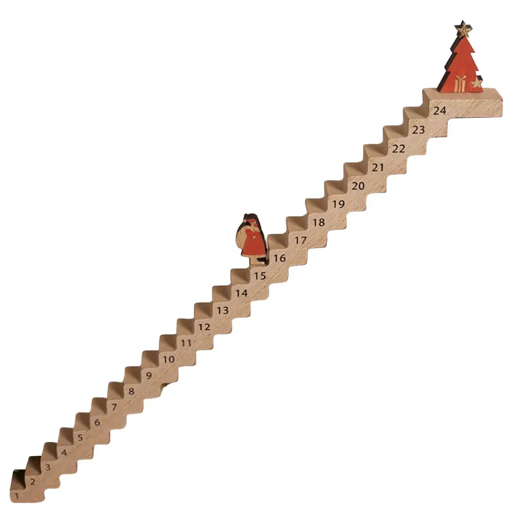 Calendrier de l’Avent Escaliers en Bois