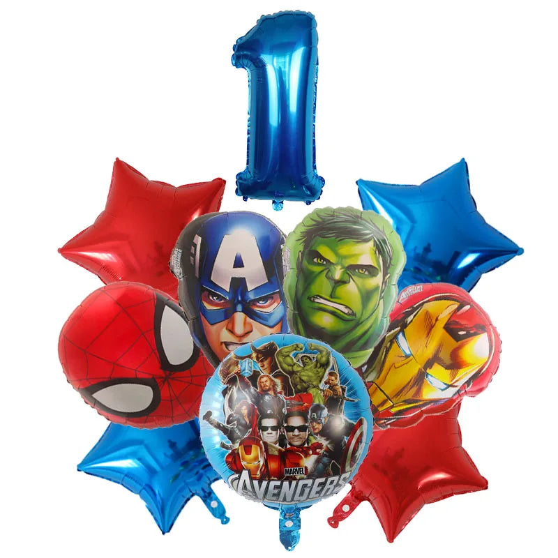 Marvel Avengers Kit de Ballons + Choix de l'Âge