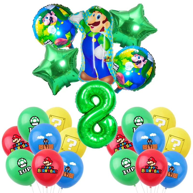 Super Mario Kit de Ballons + Choix de l'Âge