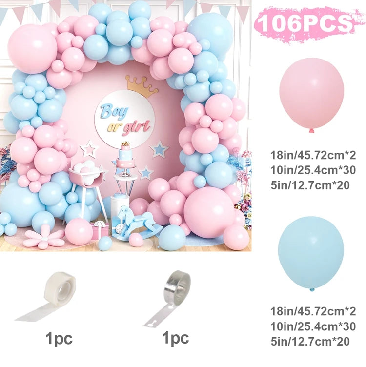 Arche ballons Baby Shower
