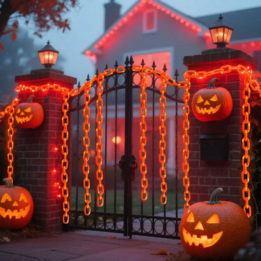 Chaîne Lumineuse Halloween Solaire LED