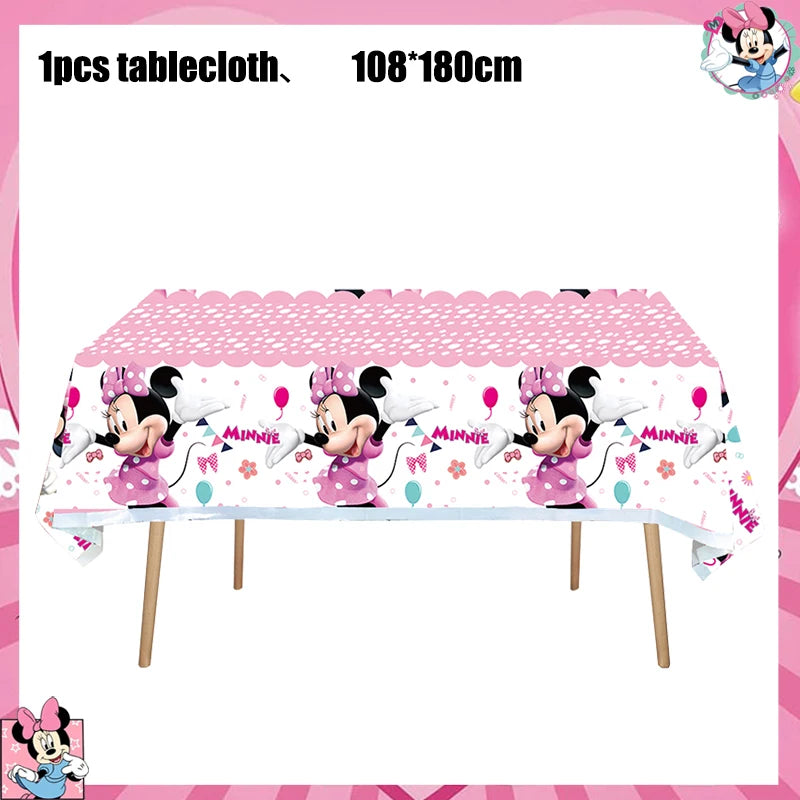 Disney Minnie Kit Vaisselle + décorations